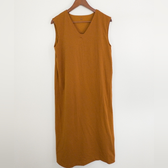 Uniqlo x Mame Kurogouchi AIRism Cotton Sleeveless Bra Dress Size Large - Picture 2 of 9